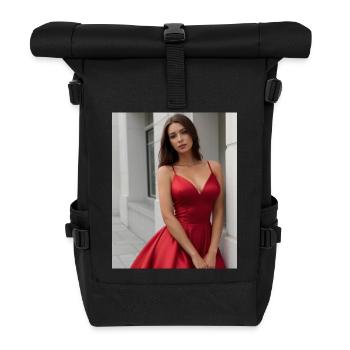 Beauty & Feminine Style - Roll Top Backpack - black - Front