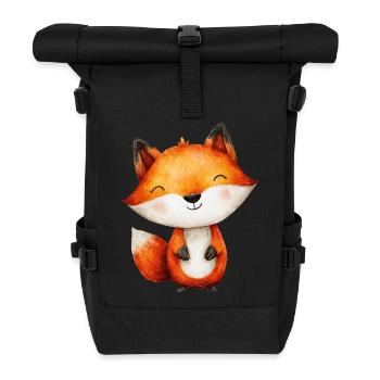 renard_17 - Rolltop Rucksack - Schwarz - Vorne