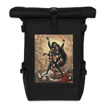 Kali, la protectrice colérique - Sac à dos roll top - noir - Devant