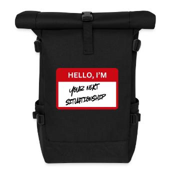 Rencontres 2024 être comme - Sac à dos roll top - noir - Devant
