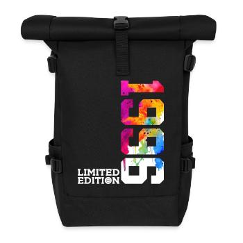 30E ÉDITION LIMITÉE ANNIVERSAIRE 1996 - Sac à dos roll top - noir - Devant
