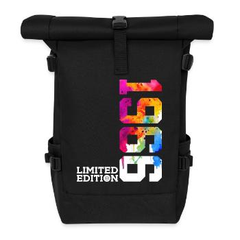 60E ANNIVERSAIRE ÉDITION LIMITÉE 1966 - Sac à dos roll top - noir - Devant