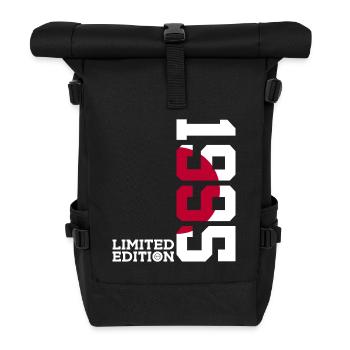 LIMITED EDITION 1995 JAPAN 31ST BIRTHDAY - Roll Top Backpack - black - Front
