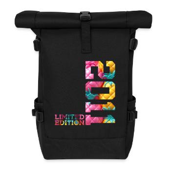 15TH BIRTHDAY LIMITED EDITION 2011 - Roll Top Backpack - black - Front