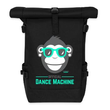 Machine de danse officielle - Sac à dos roll top - noir - Devant