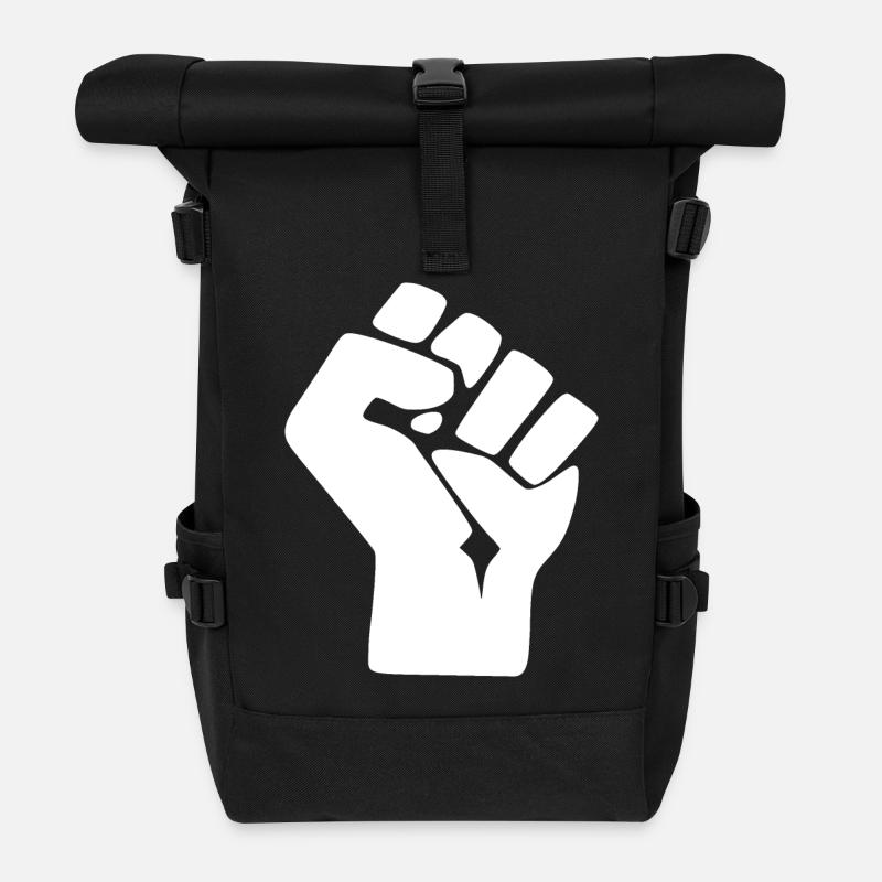 Faust - Rolltop Rucksack - Schwarz