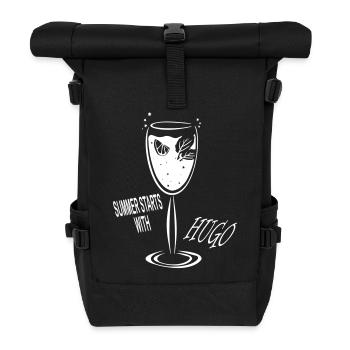 L’été commence avec Cocktail Higo - Sac à dos roll top - noir - Devant