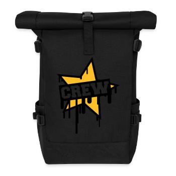 Crew - Sac à dos roll top - noir - Devant