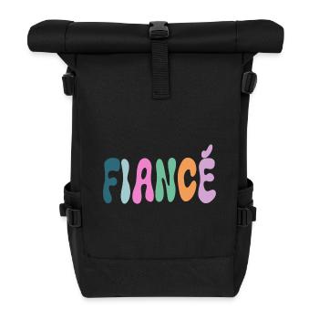 Bräutigam - Rolltop Rucksack - Schwarz - Vorne