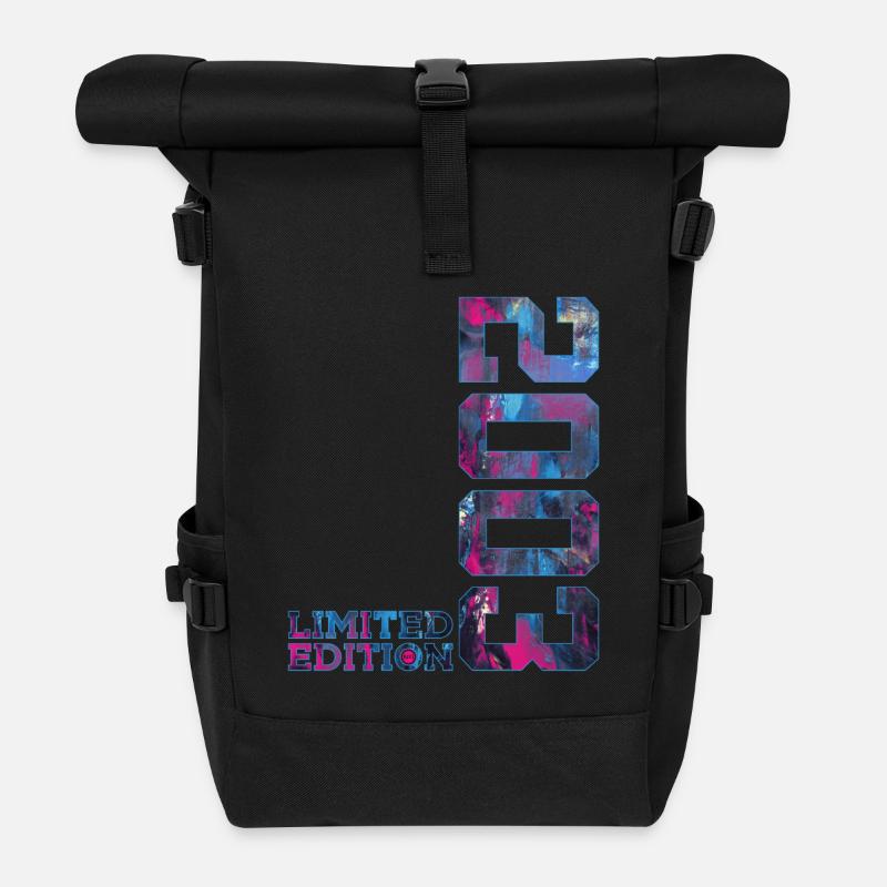 23E ANNIVERSAIRE 23 ANS ÉDITION LIMITÉE 2003 - Sac à dos roll top - noir