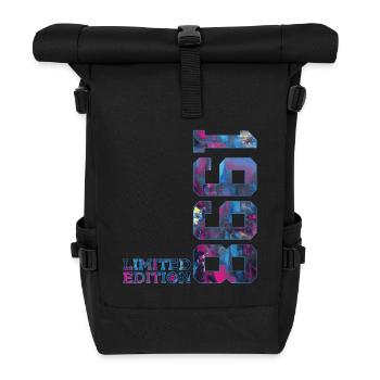 28. GEBURTSTAG 28 JAHRE LIMITED EDITION 1998 - Rolltop Rucksack - Schwarz - Vorne