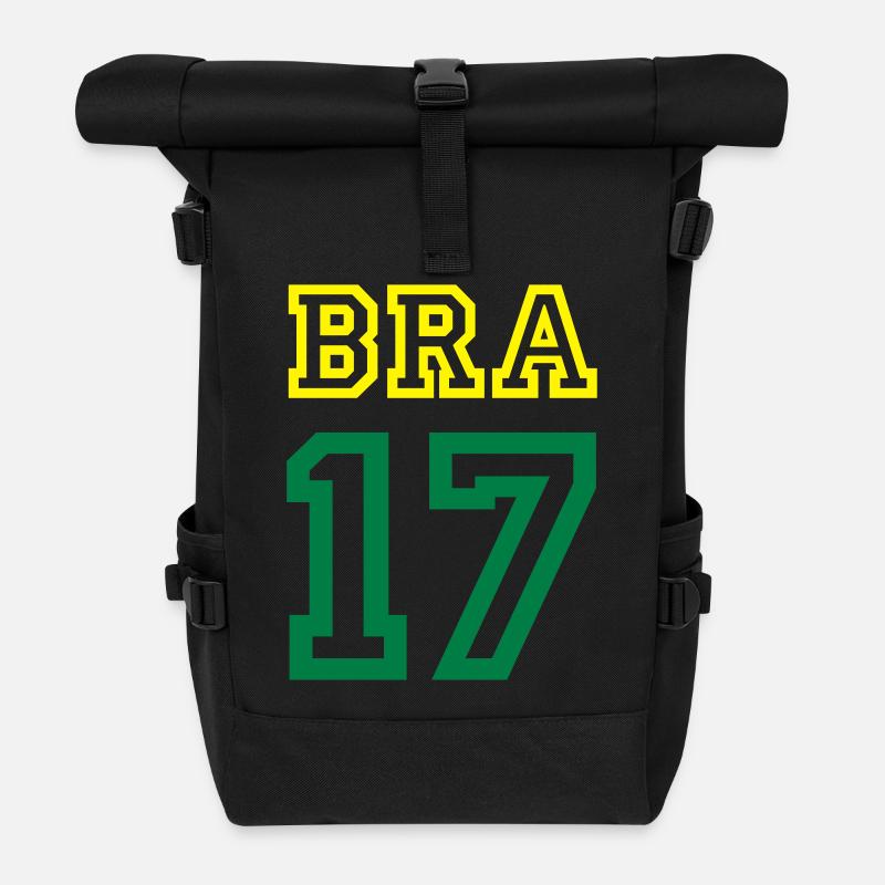BRASILIEN 2017 Brésil - Sac à dos roll top - noir