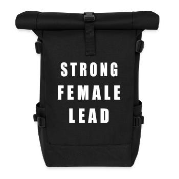 Strong female lead - Sac à dos roll top - noir - Devant