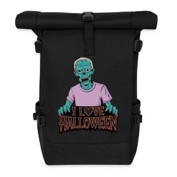 I love Halloween - Sac à dos roll top - noir - Devant