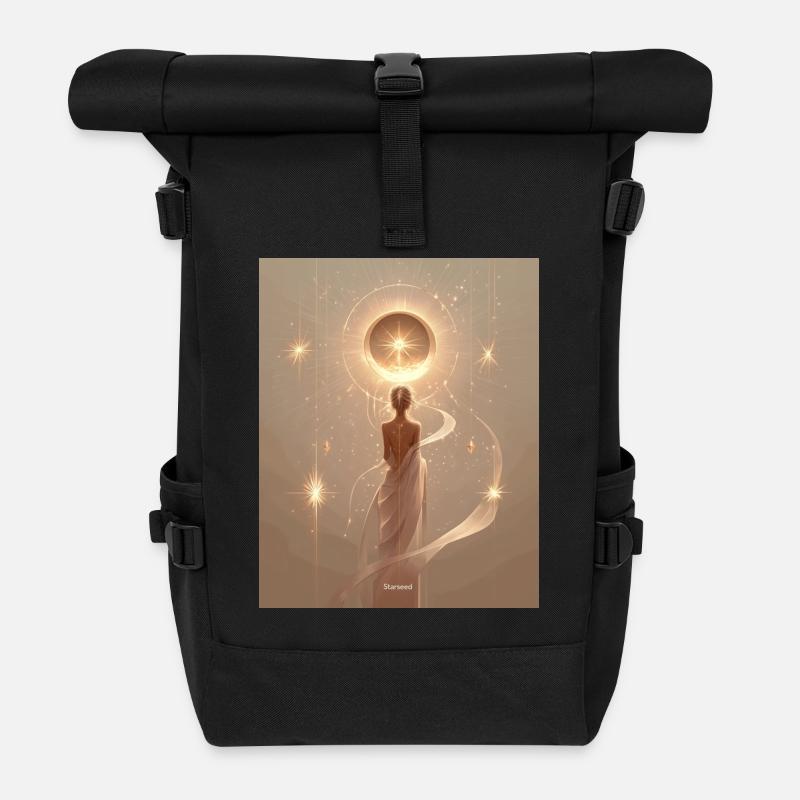 Starseed - Rolltop Rucksack - Schwarz
