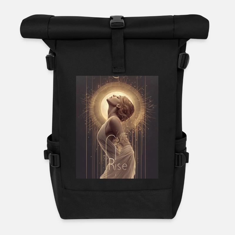 Rise - Rolltop Rucksack - Schwarz
