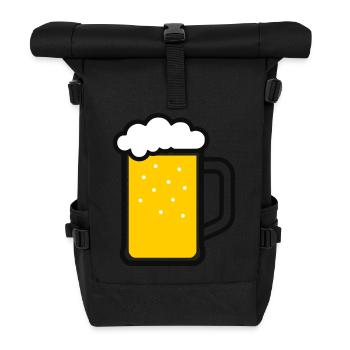 Beer - Roll Top Backpack - black - Front