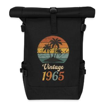 Millésime 1965 60ème Anniversaire original - Sac à dos roll top - noir - Devant