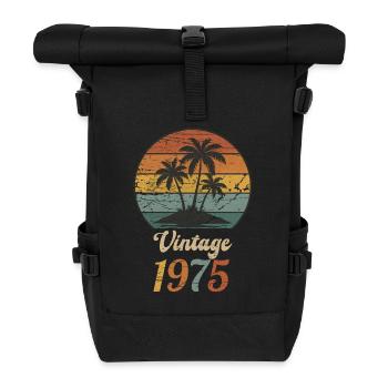 50ème Anniversaire 1975 Millésime - Sac à dos roll top - noir - Devant