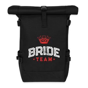 Bride Team - Rolltop Rucksack - Schwarz - Vorne