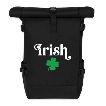 Irish - Roll Top Backpack - black - Front
