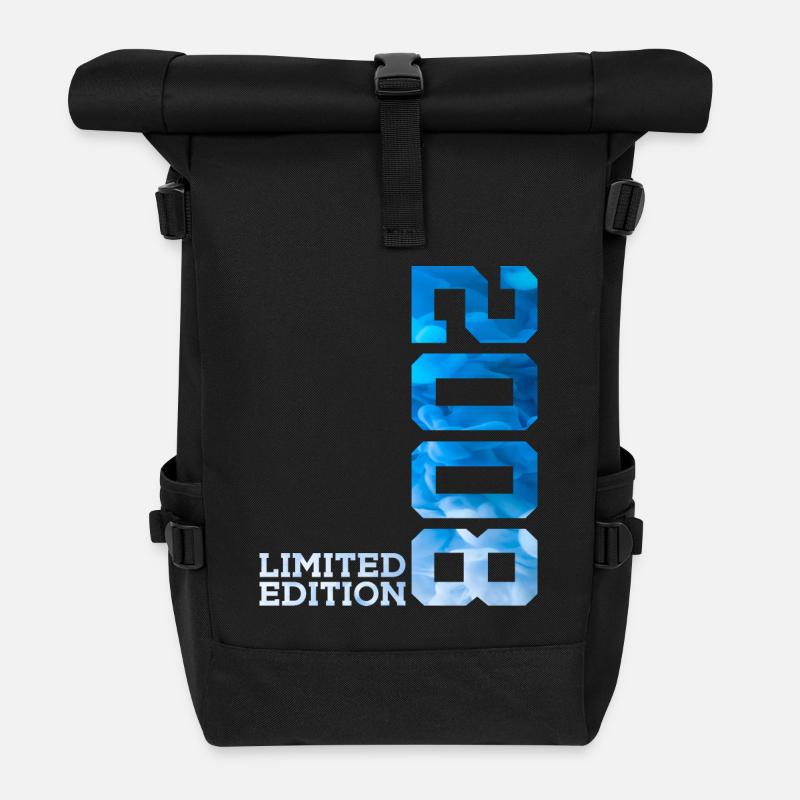 18. GEBURTSTAG LIMITED EDITION 2008 - Rolltop Rucksack - Schwarz