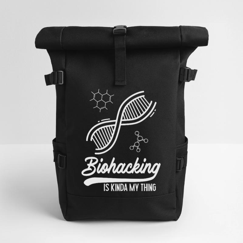 Le biohacking, c'est un peu mon truc. Sac à dos roll top