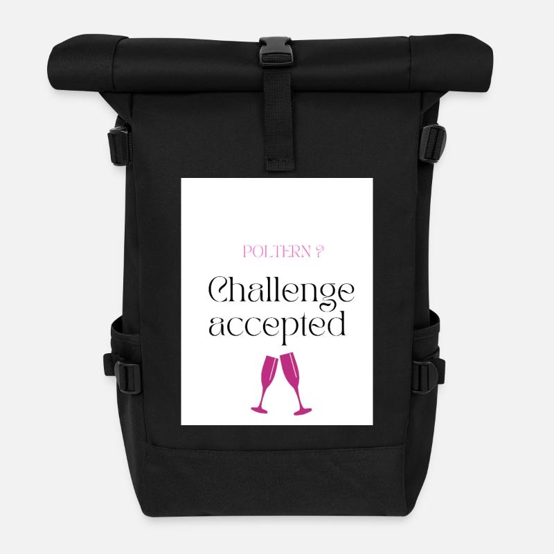 Die_letzten_stunden  - Rolltop Rucksack - Schwarz