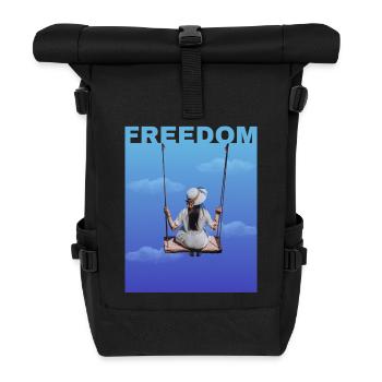 freedom - Roll Top Backpack - black - Front