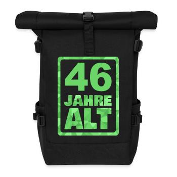 Age 46 - Roll Top Backpack - black - Front