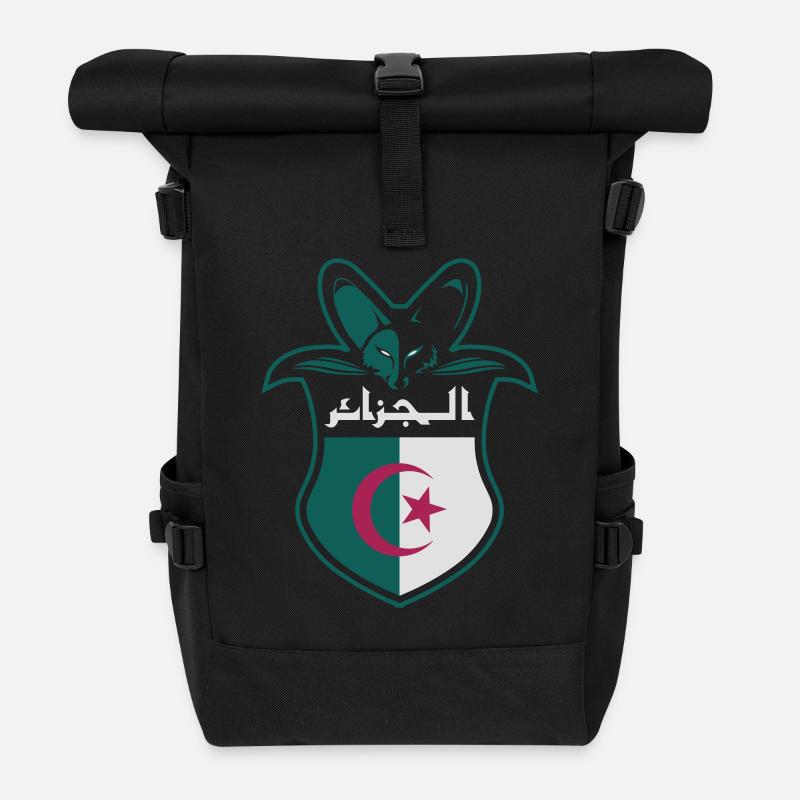 Algerie - Sac à dos roll top - noir