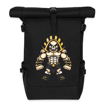 Crâne Pharaon - Sac à dos roll top - noir - Devant