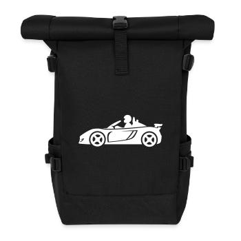 Auto Sport Turbo - Sac à dos roll top - noir - Devant