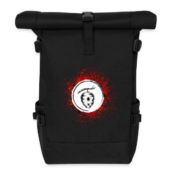 Beekeeper honey bee nest - Roll Top Backpack - black - Front