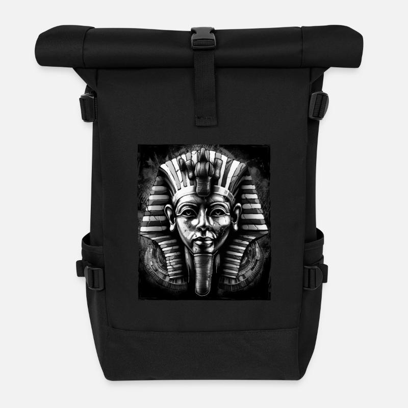 Portrait de Pharaon - Sac à dos roll top - noir