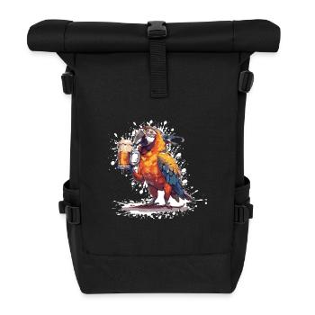 Bière Parrot Drôle - Sac à dos roll top - noir - Devant