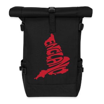 Carte rouge de l’Angleterre - Sac à dos roll top - noir - Devant