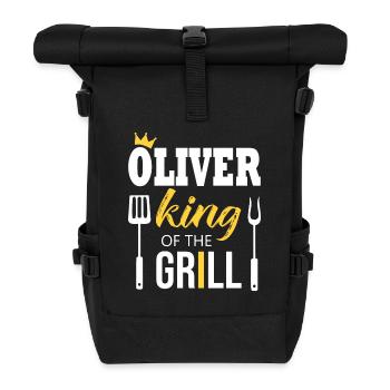 Oliver king of the grill - Roll Top Backpack - black - Front