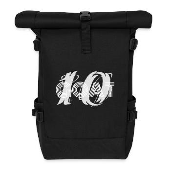 Ziege - Rolltop Rucksack - Schwarz - Vorne