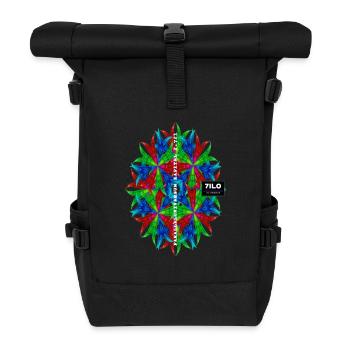 Paralleluniversum Kapitel 2 721 - Rolltop Rucksack - Schwarz - Vorne