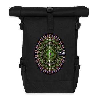 PARALLELUNIVERSUM Kapitel 3 721 - Rolltop Rucksack - Schwarz - Vorne