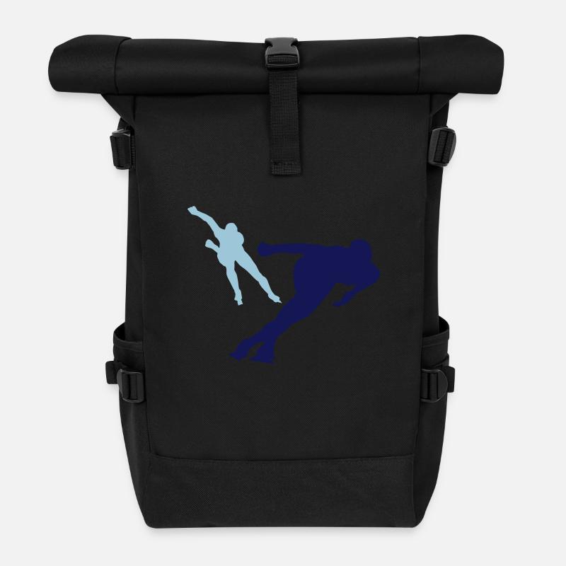 Ice Skater 2C - Sac à dos roll top - noir