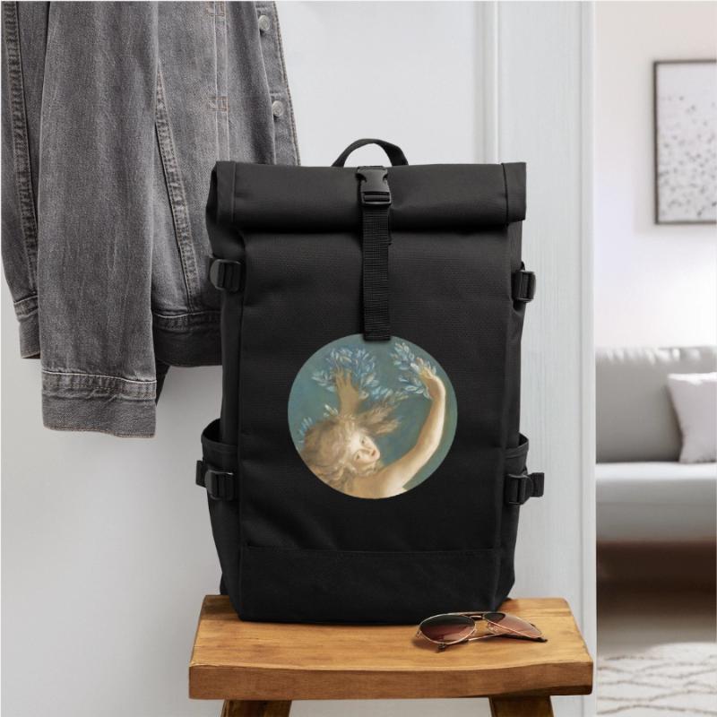 Daphne wird zu einem Lorbeerbaum Rolltop Rucksack