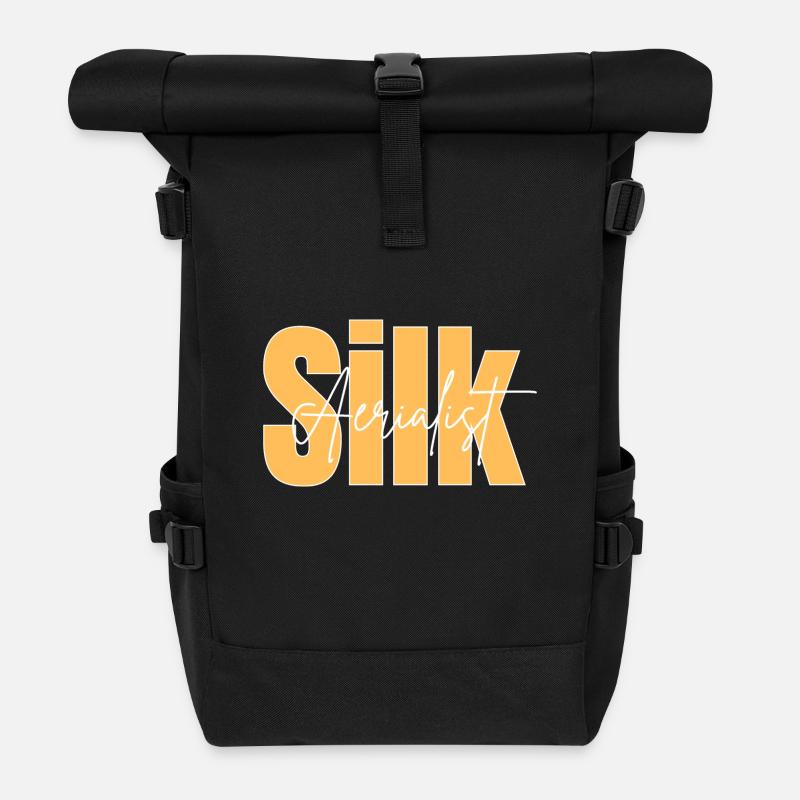 Silk Aerialist - Rolltop Rucksack - Schwarz
