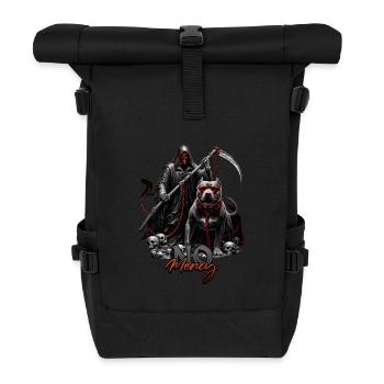 No Mercy....Dead - Rolltop Rucksack - Schwarz - Vorne