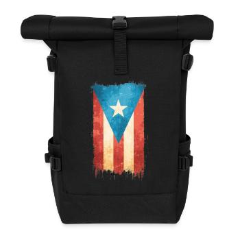 Puerto Rico - Roll Top Backpack - black - Front