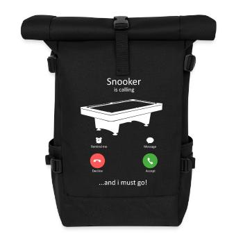 Lustiger Lacrosse-Trainer-Definition Substantiv-Slogan - Rolltop Rucksack - Schwarz - Vorne