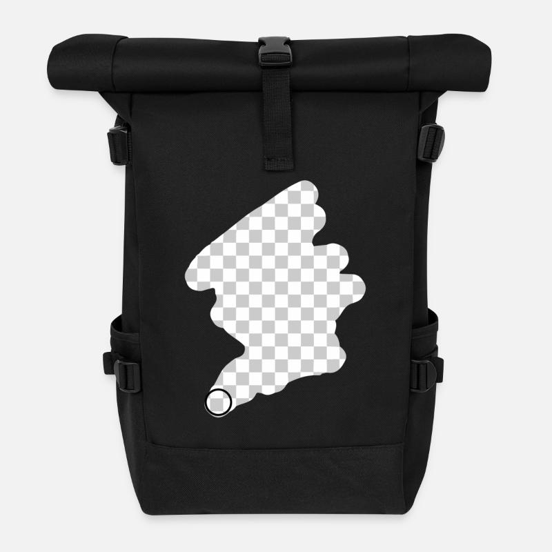 gomme photoshop - Rolltop Rucksack - Schwarz