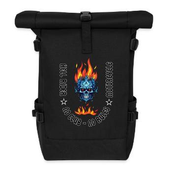 Hell Rider - Roll Top Backpack - black - Front