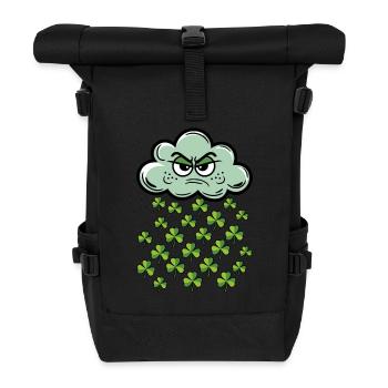 St. Patricks Tag - Rolltop Rucksack - Schwarz - Vorne